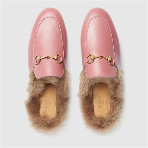 women gucci moccasins|gucci princetown leather slipper women.